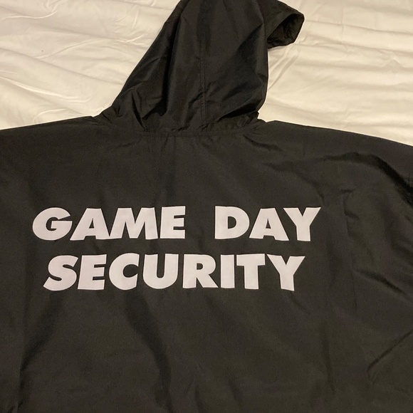 RAIDERS SECURITY JACKET LARGE LAS VEGAS ANGELES OAKLAND GAMEDAY EMPLOYEE UNIFORM - Picture 9 of 15